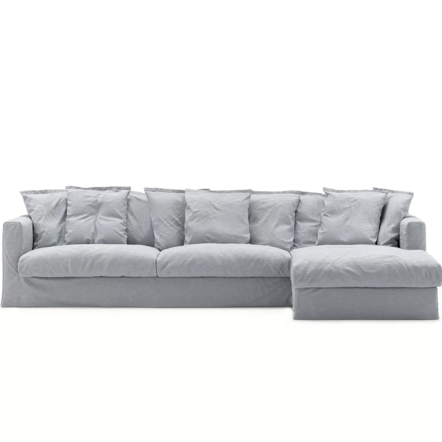 Decotique Le Grand Air 3-Sitzer-Sofa Leinen Liege Rechts< Ecksofas