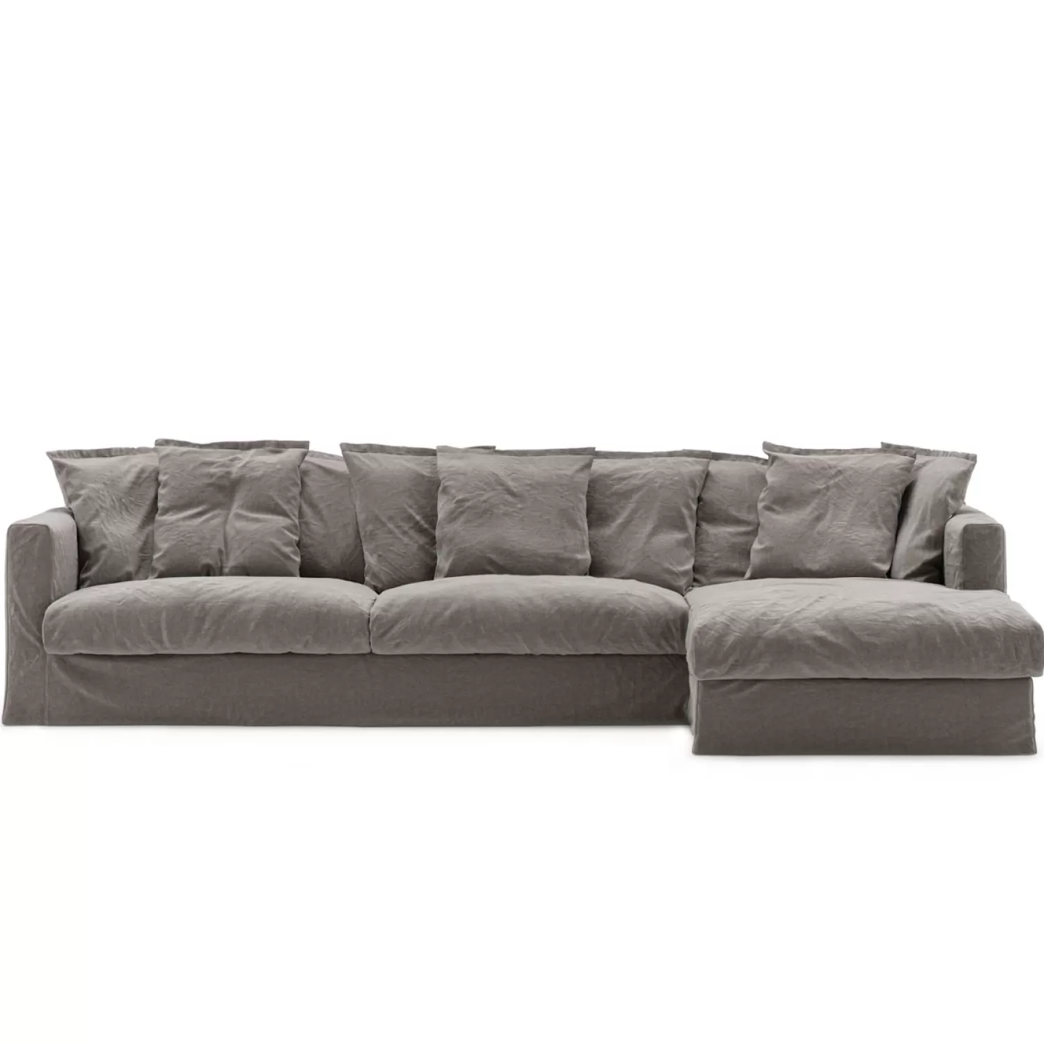 Decotique Le Grand Air 3-Sitzer-Sofa Leinen Liege Rechts< Ecksofas