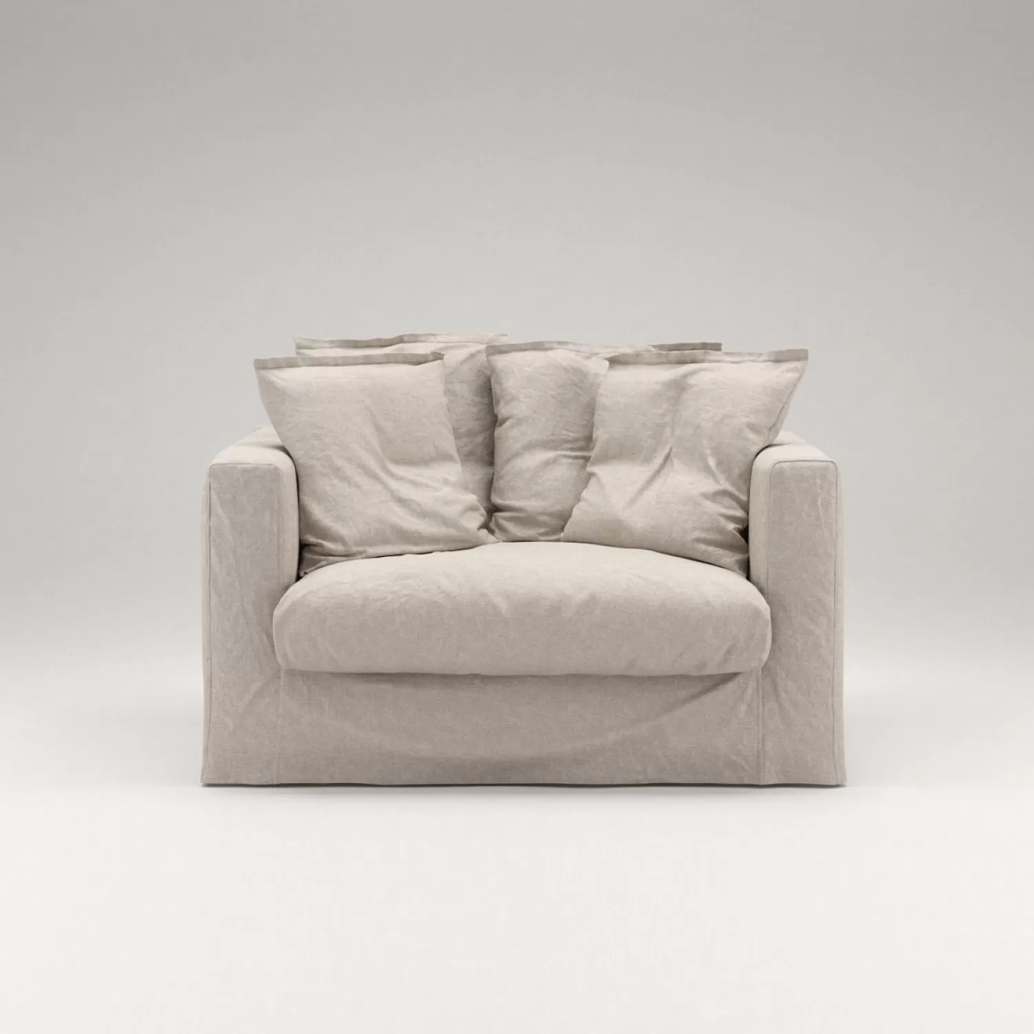 Decotique Le Grand Air Loveseat Sessel Leinen | Sessel