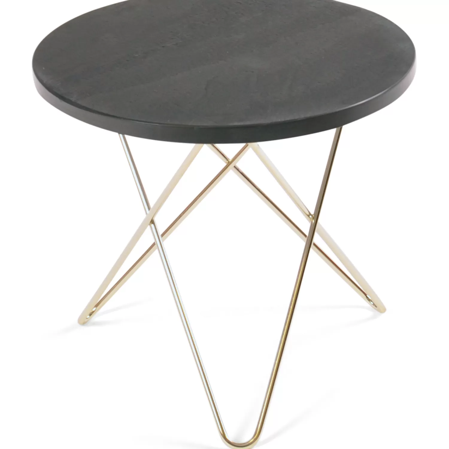 OX Denmarq Mini O Side Table O40 Cm, Rustique Slate< Beistell- & Ablagetische