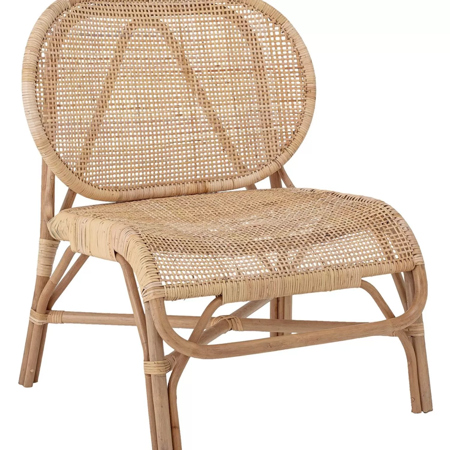 Bloomingville Rosen Loungesessel Rattan, Natur | Sessel