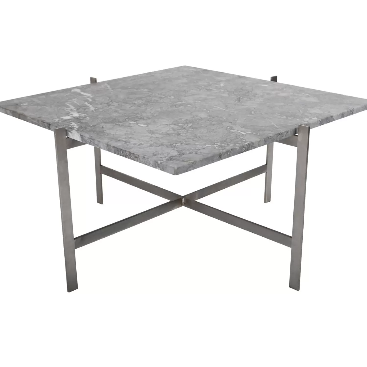 OX Denmarq Square Deck Table Kaffeetisch Gros, Edelstahl< Couchtische