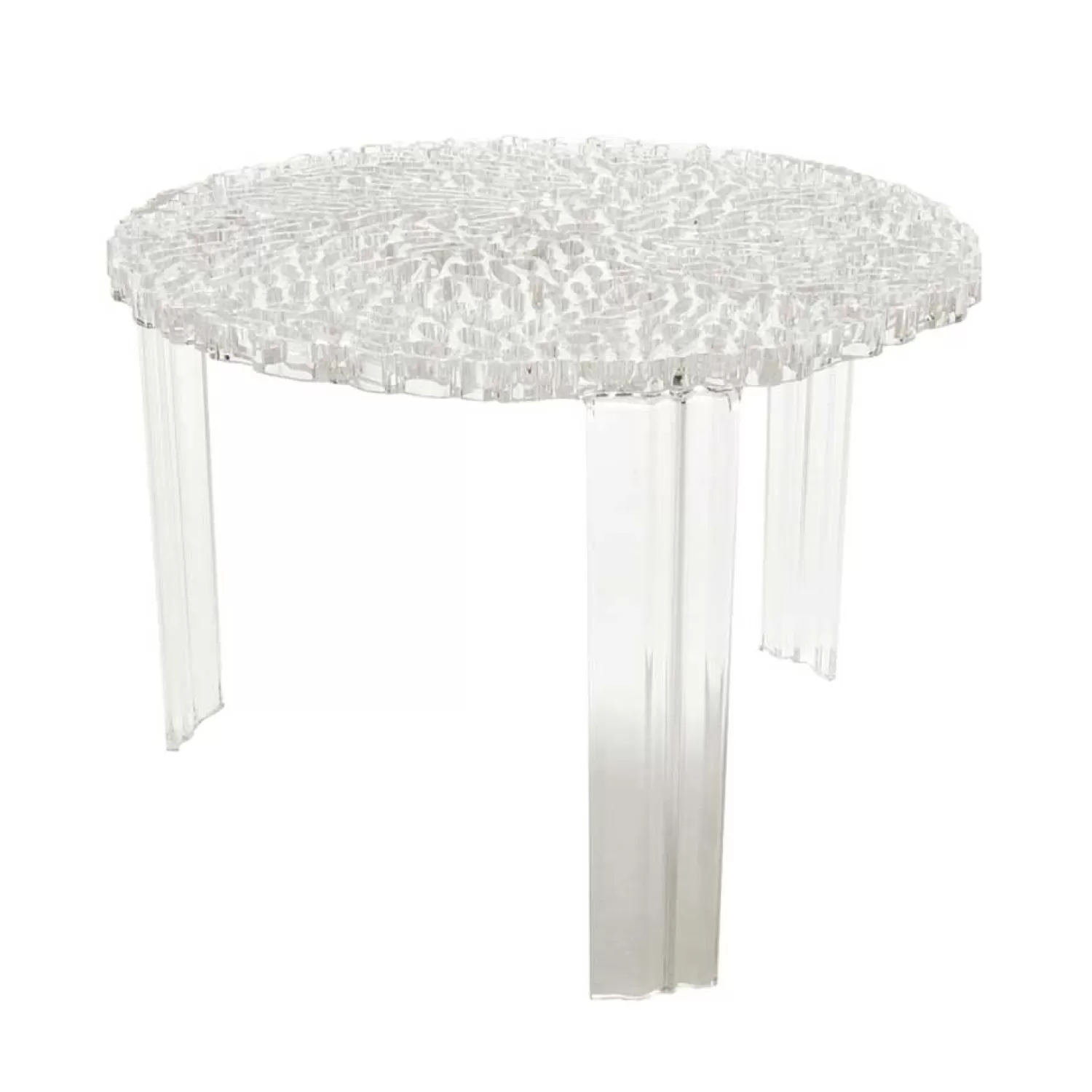 Kartell T-Table Seitentisch Ii, Kristall< Beistell- & Ablagetische