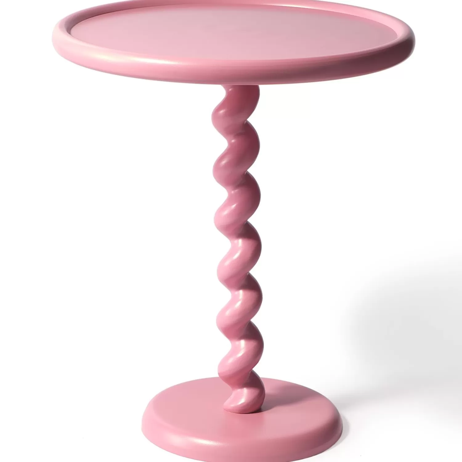 Pols Potten Twister Side Table, Pink< Beistell- & Ablagetische